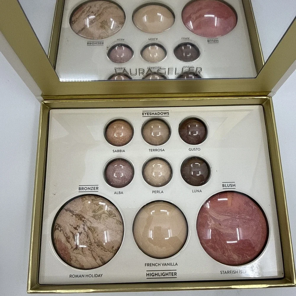 Laura Geller The Delectables & Tuscan Dreams Eye Shadow Face Palettes New In Box